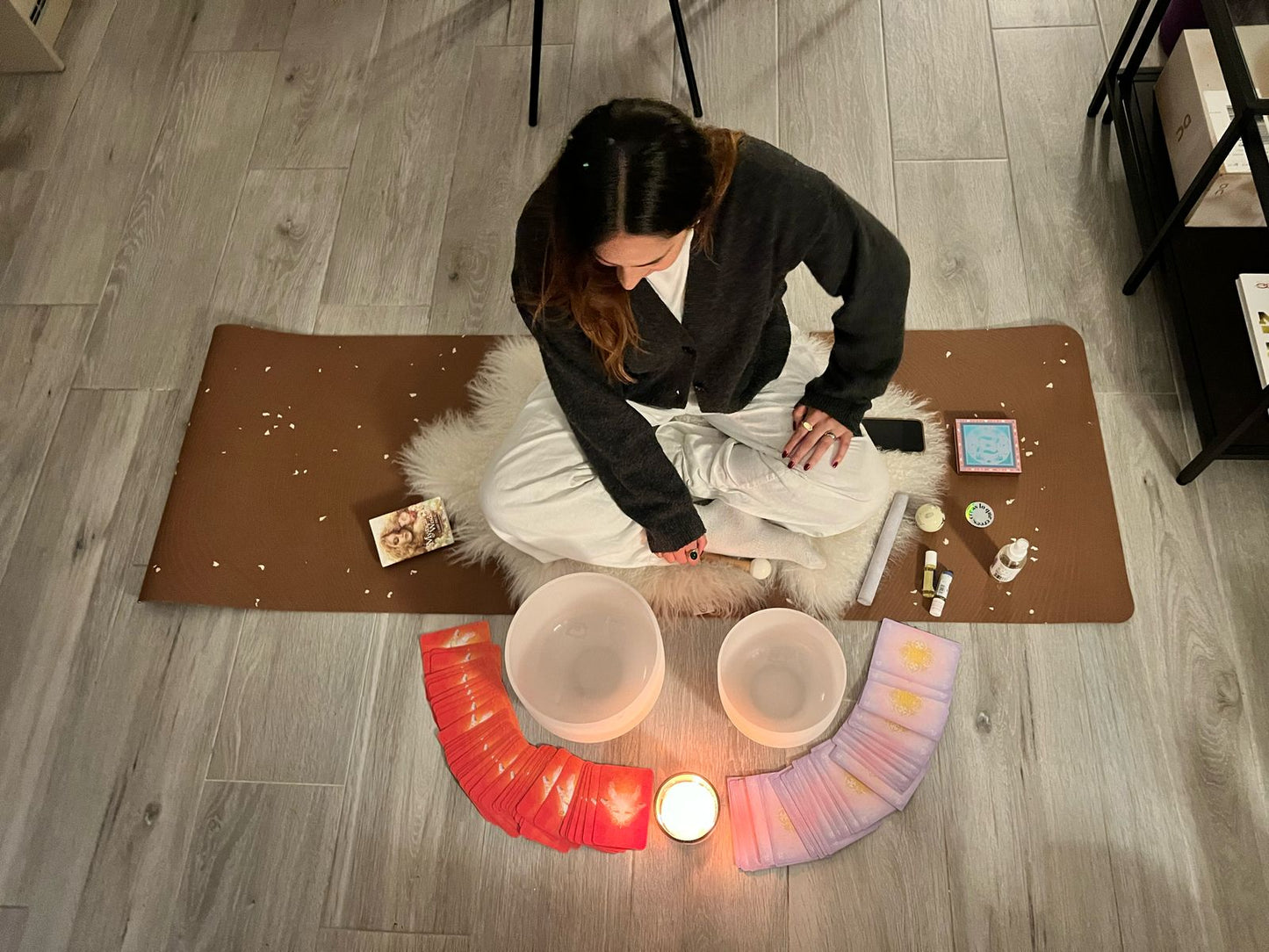 Armonización con cuencos de cuarzo